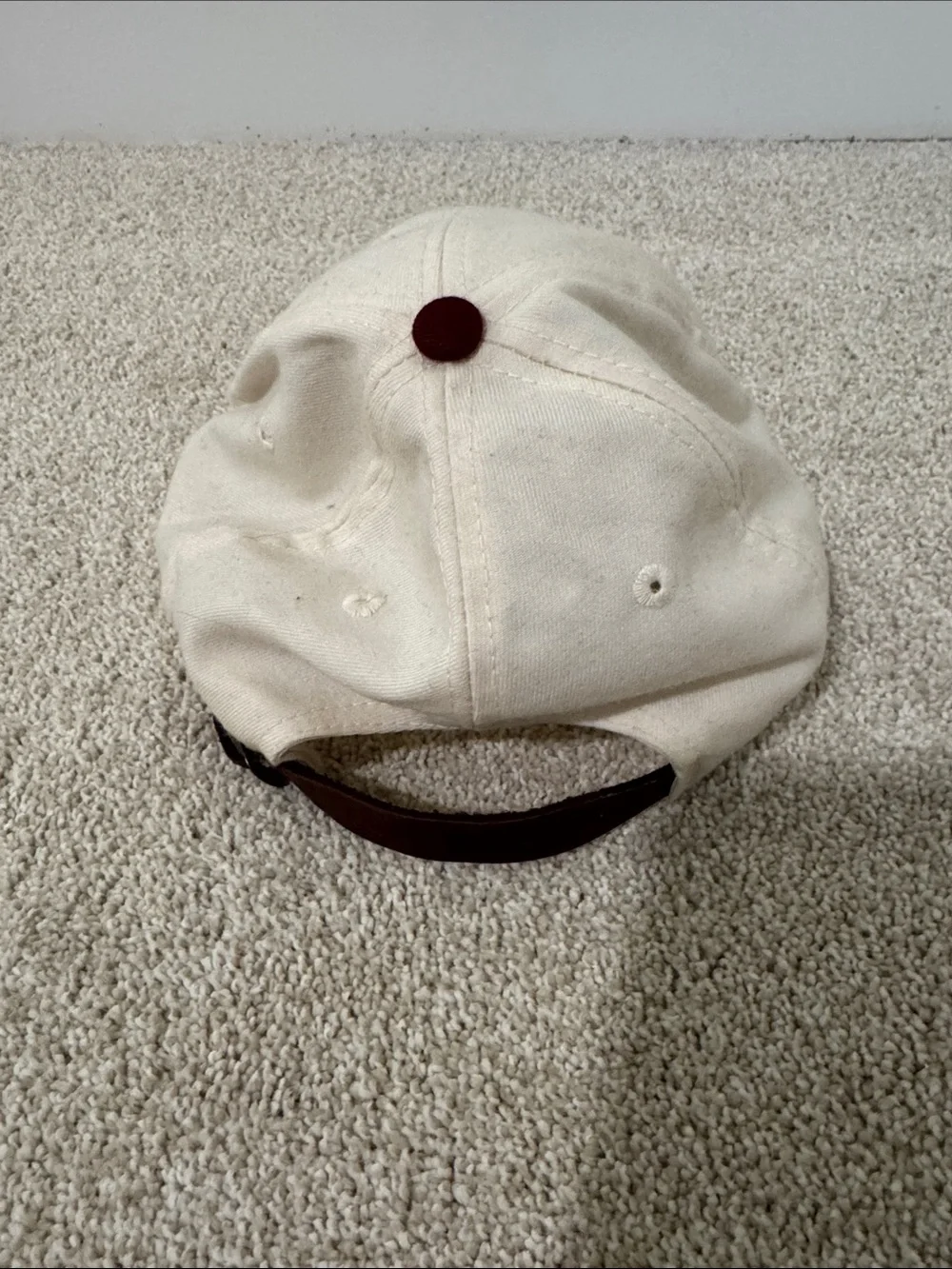 WSU Two-Tone Maroon and Cream Baseball Cap